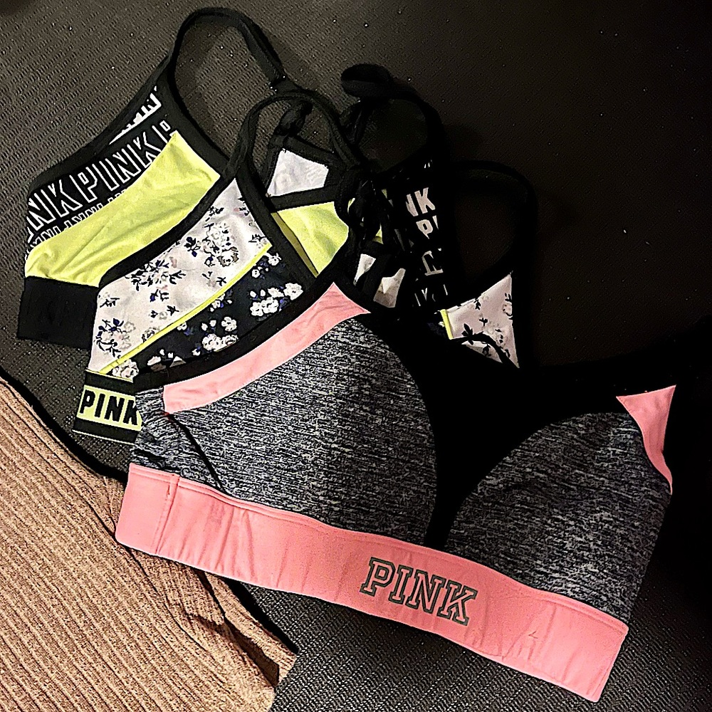 BUNDLE OF 3: VS PINK Sports Bras